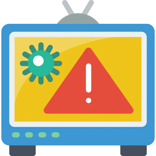Virus warning icon