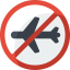 No flight ícono 64x64