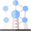 Atomium biểu tượng 64x64