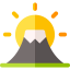Fuji mountain icon 64x64