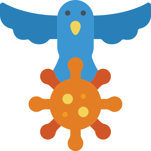 Bird flu icon
