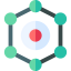 Molecular structure icon 64x64