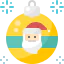 Christmas ball icon 64x64