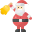 Christmas bell icon 64x64