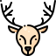 Christmas reindeer icon 64x64