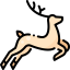 Christmas reindeer icon 64x64