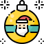 Christmas ball icon 64x64