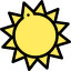 Sun icon 64x64
