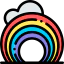 Rainbow icon 64x64