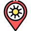 Sun icon 64x64