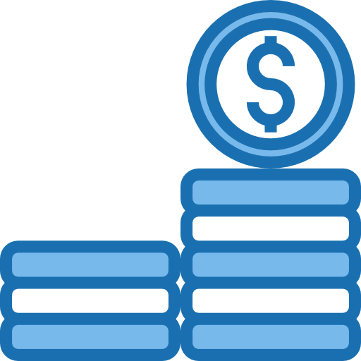 Coins stack icon