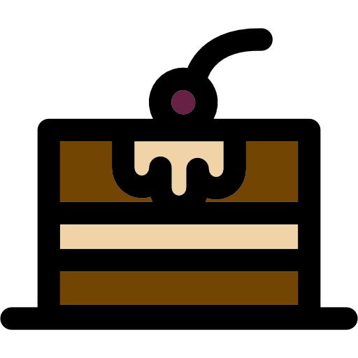 Cake slice icon