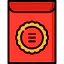 Red envelope icon 64x64
