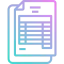 Bank statement icon 64x64