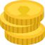 Coins icon 64x64