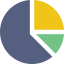 Pie chart icon 64x64