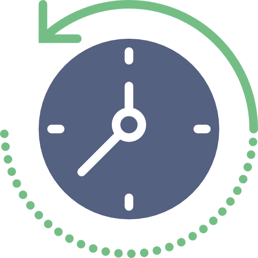 Rewind time icon