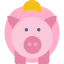 Piggy bank icon 64x64