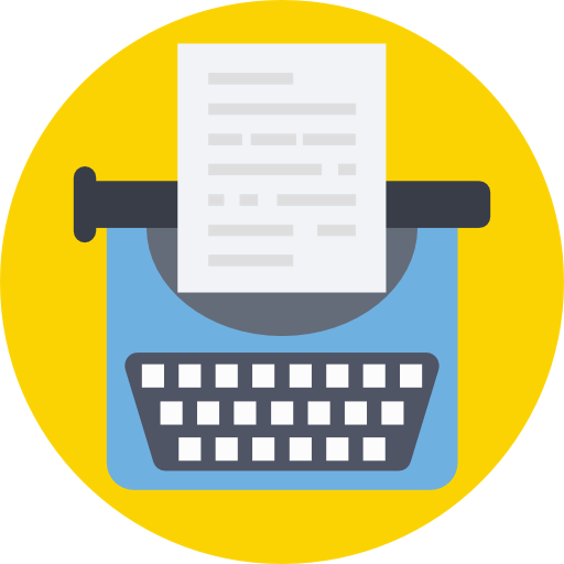 Typewriter icon