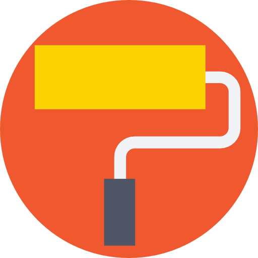 Paint roller icon