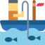 Fishing boat icon 64x64