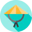 Bamboo hat icon 64x64
