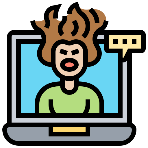 Angry icon