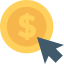 Pay per click icon 64x64
