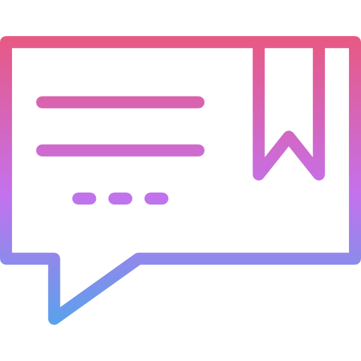 Speech bubble icon