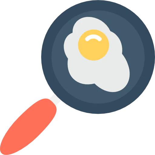 Fried egg icon