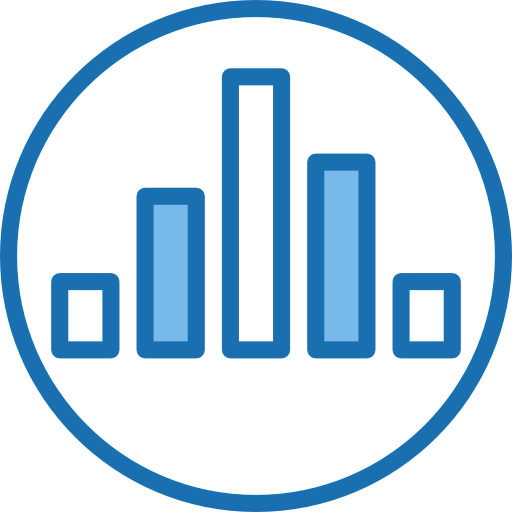 Bars chart icon