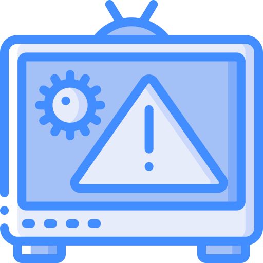 Virus warning icon