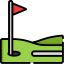 Golf field Ikona 64x64