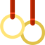 Gymnastic rings icon 64x64