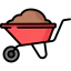 Wheelbarrow icon 64x64