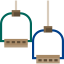 Gymnastic rings icon 64x64
