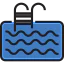 Swimming pool icon 64x64
