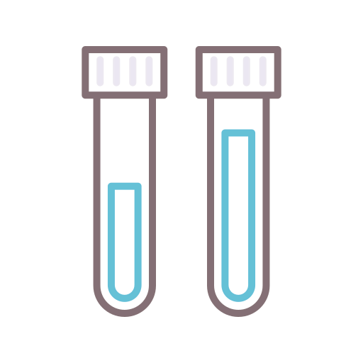 Blood sample icon