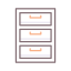 File cabinet Symbol 64x64
