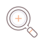 Magnifying glass Symbol 64x64