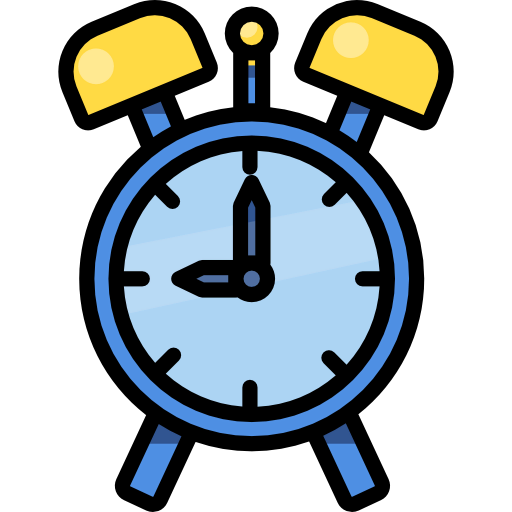 Alarm clock icon