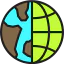 Globe grid アイコン 64x64