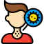 Sore throat icon 64x64