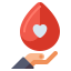 Blood donation icon 64x64