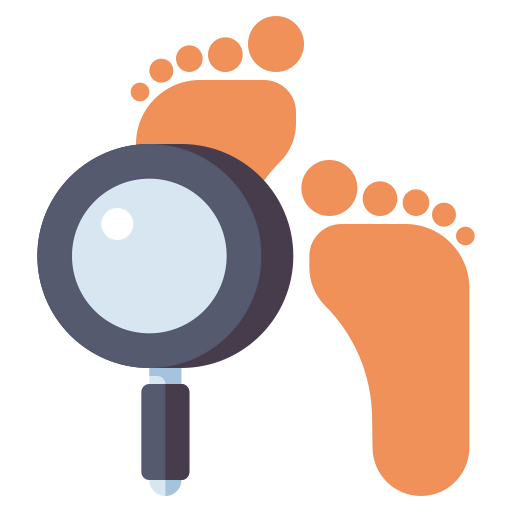 Footsteps icon