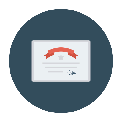 Certificate icon