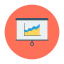 Growth chart icon 64x64