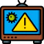 Virus warning Ikona 64x64