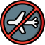 No flight ícono 64x64