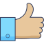 Thumb up icon 64x64